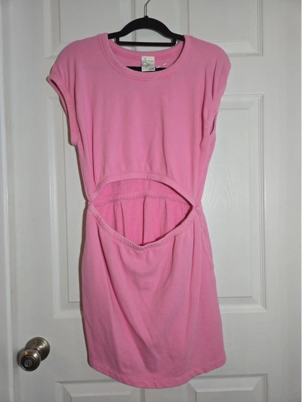 Offline by Aerie pink cutout dress size medium
